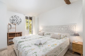 2 habitaciones, tabla de planchar con plancha y wifi gratis