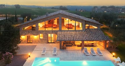 Villa Il Girasole in Parrano