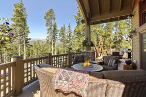 Terrace/patio - New Listing! Escape to this stunning private home in Breckenridge! (Breckenridge)
