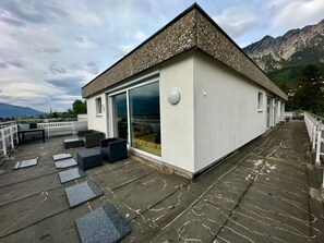 Terrace/patio - Penthouse in Schaan with beautiful 360° Terrace (Schaan)