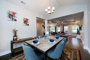 Dining - The Asbury House | Luxury Private Getaway (Huntersville)