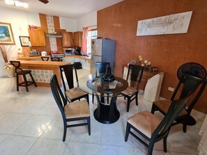 Dining - Two Bedroom - Full Kitchen - Ocean Front Villa Cozumel (San Miguel de Cozumel)