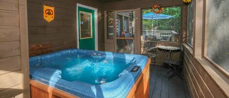 Bañera de hidromasaje exterior