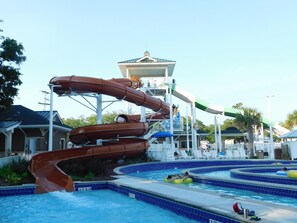 Indoor pool, a heated pool - Ocean Lakes Site MH54a, 5 bdrm 3 bath sleeps 12 (Myrtle Beach)