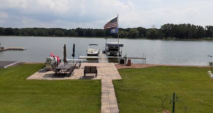 Newly finished one bedroom apartment on Petty's Bayou; views of the water.