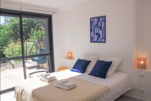 3 chambres, fer et planche Ă repasser, Wi-Fi gratuit, draps fournis