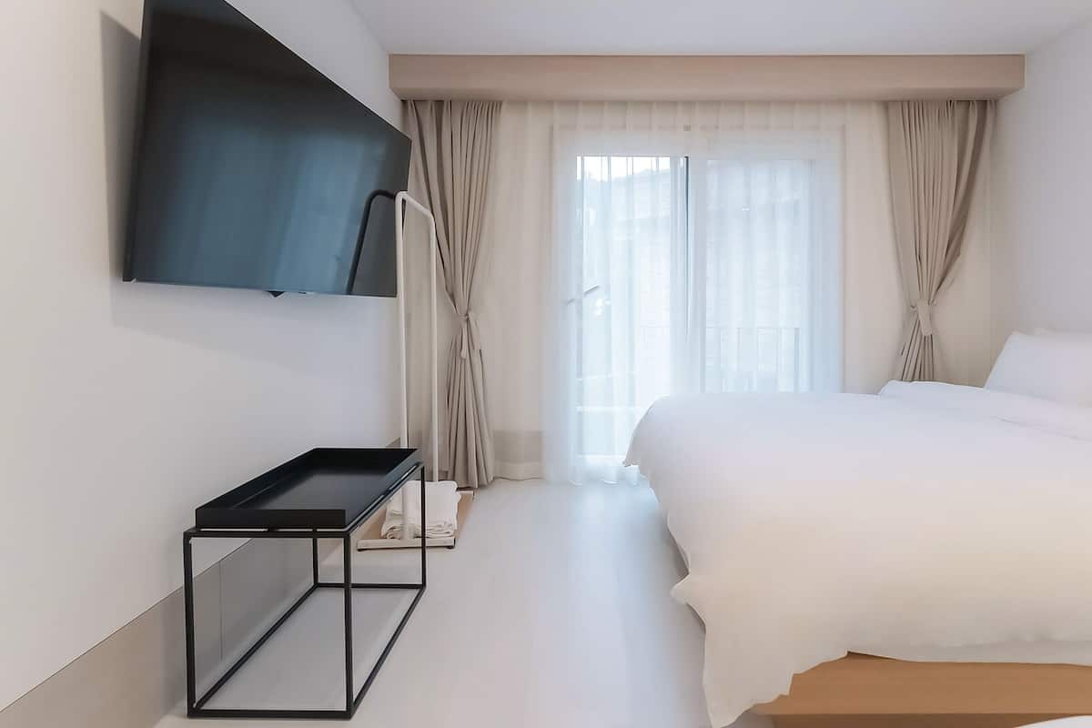 Suite familiare | 1 camera, biancheria da letto di alta qualità, tende oscuranti