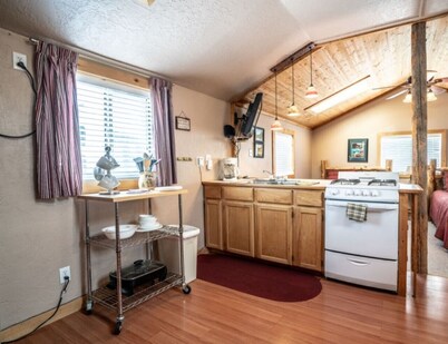 Stay in a historical mountain town!