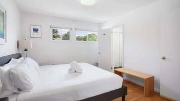 4 bedrooms, iron/ironing board, travel crib, WiFi