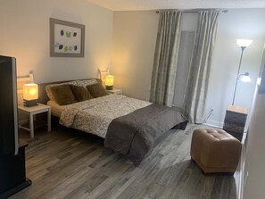 2 bedrooms, iron/ironing board, free WiFi, bed sheets