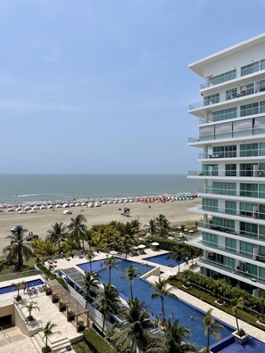 Departamento de lujo | Vista a la playa o el mar