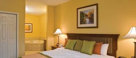 2 bedrooms, in-room safe, iron/ironing board, WiFi