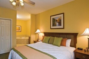 2 bedrooms, in-room safe, iron/ironing board, WiFi