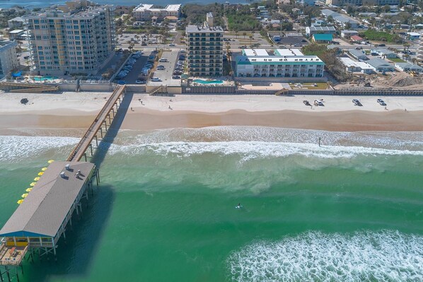 On the beach, kayaking, motor boating, fishing
