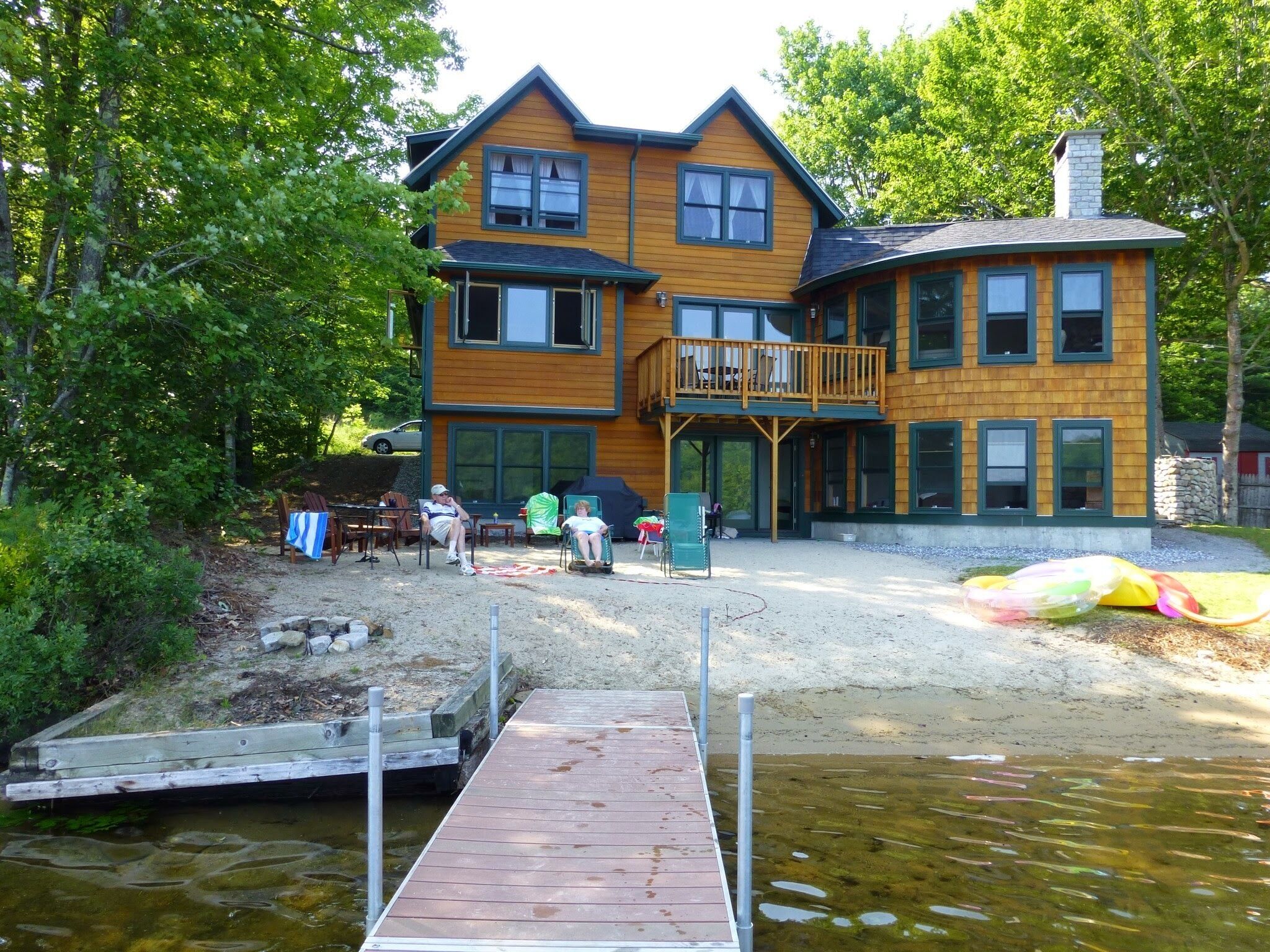 Lakefront Cottage with Private Beach