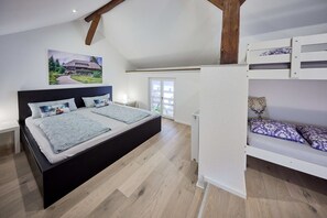 3 Schlafzimmer, kostenloses WLAN, Bettwäsche