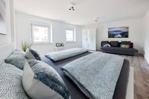 2 Schlafzimmer, kostenloses WLAN, Bettwäsche