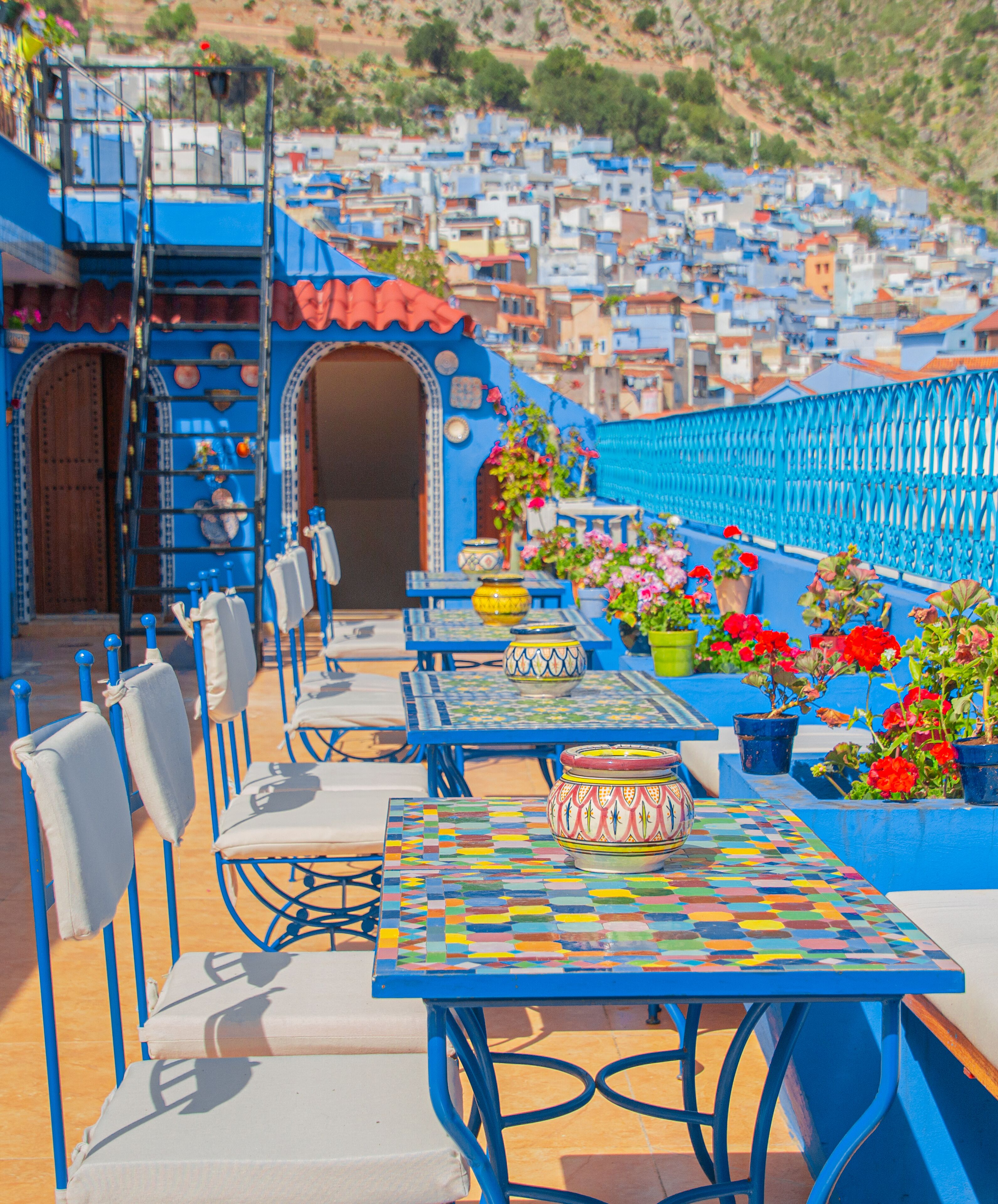 Terrasse sur le toit