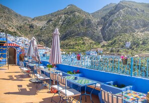Terrace/patio - VANCII HOTEL (Chefchaouen)