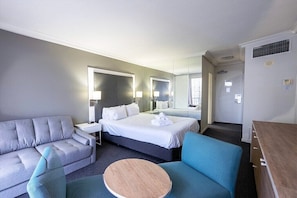 1 bedroom, iron/ironing board, bed sheets