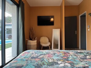 5 Schlafzimmer, Bügeleisen/Bügelbrett, kostenloses WLAN, Bettwäsche