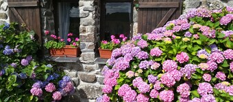 Lovely cottage in quiet country hamlet near the Vallee des Saints heritage site