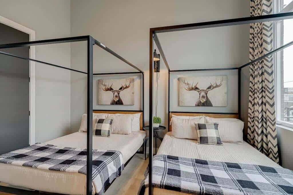 4 bedrooms, iron/ironing board, travel crib, WiFi