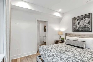 4 bedrooms, iron/ironing board, travel crib, WiFi