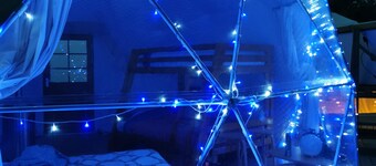 Glamping Dome with full bathroom