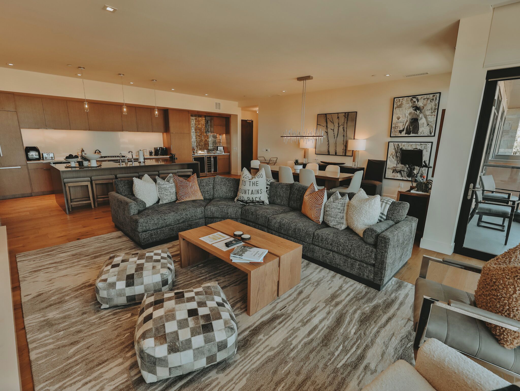 Unbeatable ski-in/out location. Contemporary all-suite 3BR penthouse delivers on luxury & location