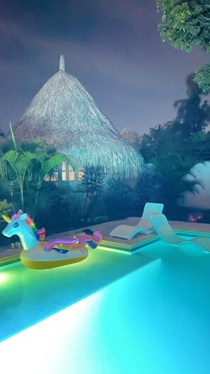Outdoor pool - Villa el Oasis, luxurious Santa Marta getaway (rodadero)