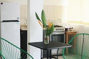 Room, 1 Bedroom, Smoking, Balcony | Private kitchen - Room-apartment With Blacony and sea View (Santa María Colotepec)