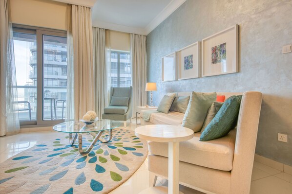 Departamento, 1 habitación | Sala de estar