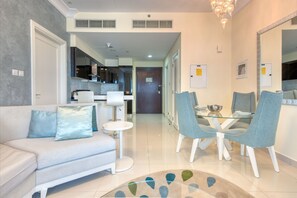 Departamento, 1 habitación | Sala de estar