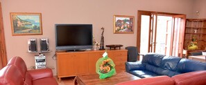 Villa, 2 Bedrooms, Refrigerator | Living area - Villa Aurora, Private Pine Forest, Barbecue, Solarium (Marsala)