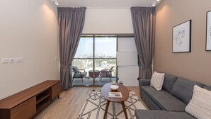 Living area - Park View Spacious Studio Dubai (Dubai)