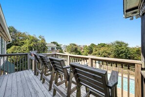 Property grounds - The Three Fish Inn | 1,110 ft. to the beach | Private Pool, Hot Tub (Duck)