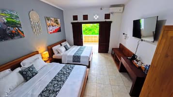 Deluxe-værelse | Skrivebord, gratis Wi-Fi