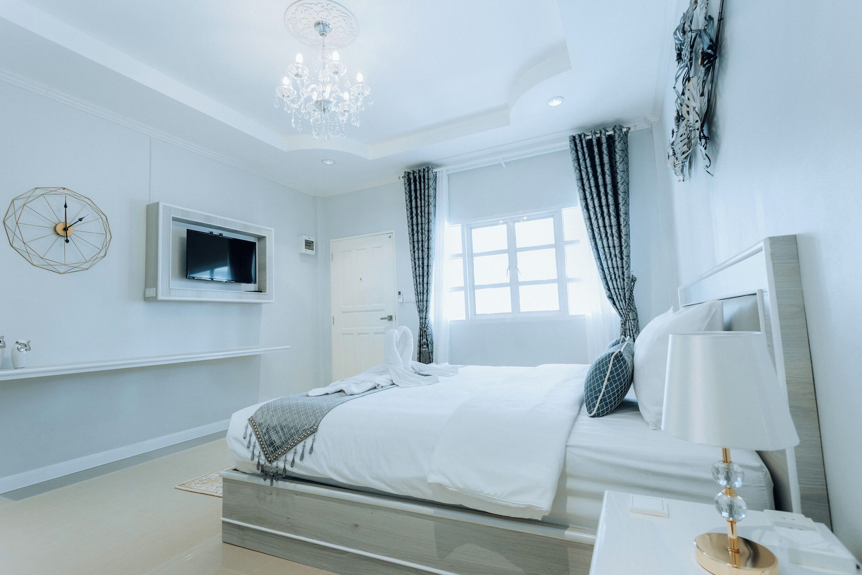 Quarto casal, vista para o jardim | Wi-Fi de cortesia, roupa de cama