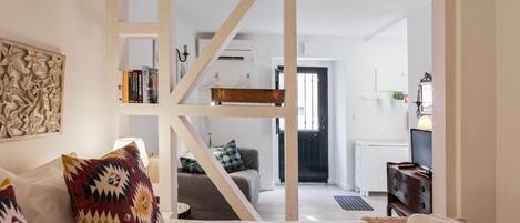 1 bedroom, desk, soundproofing, iron/ironing board