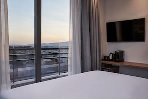 Phòng Suite (Acropolis View) | 1 phòng ngủ, bộ trải giường bằng vải cotton Ai Cập