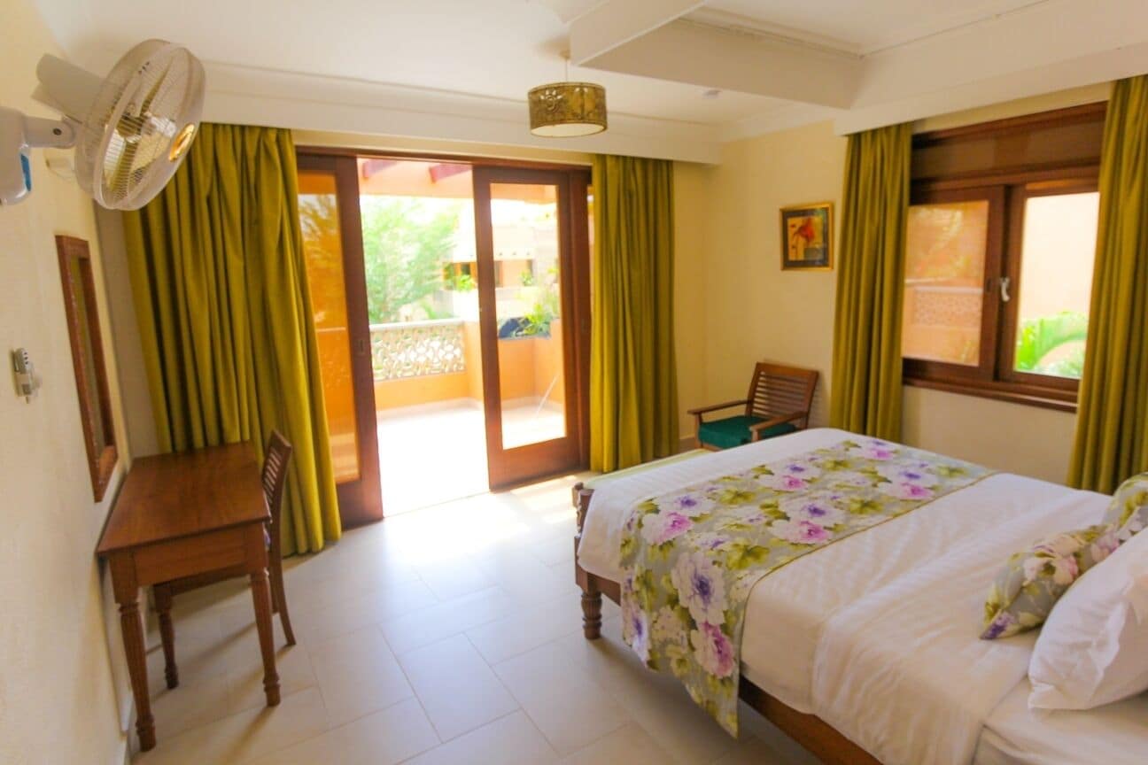 2 室のベッドルーム、WiFi、ベッドシーツ