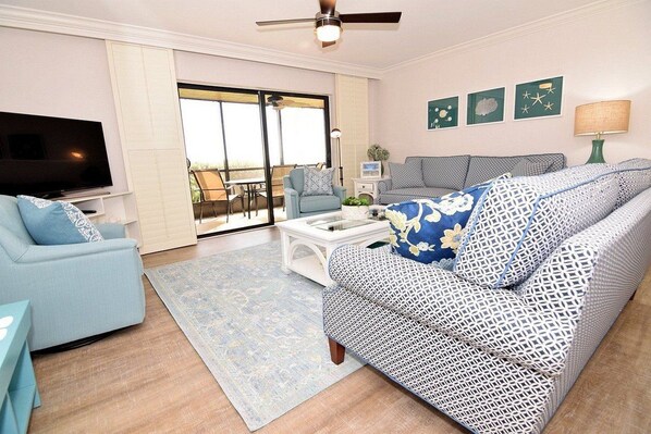 Living room - Sanibel Moorings (Sanibel)