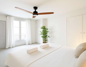 1 室のベッドルーム、アイロン / アイロン台、旅行用ベビーベッド、WiFi