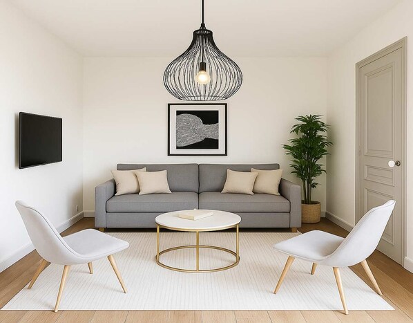 Televisión, oficina