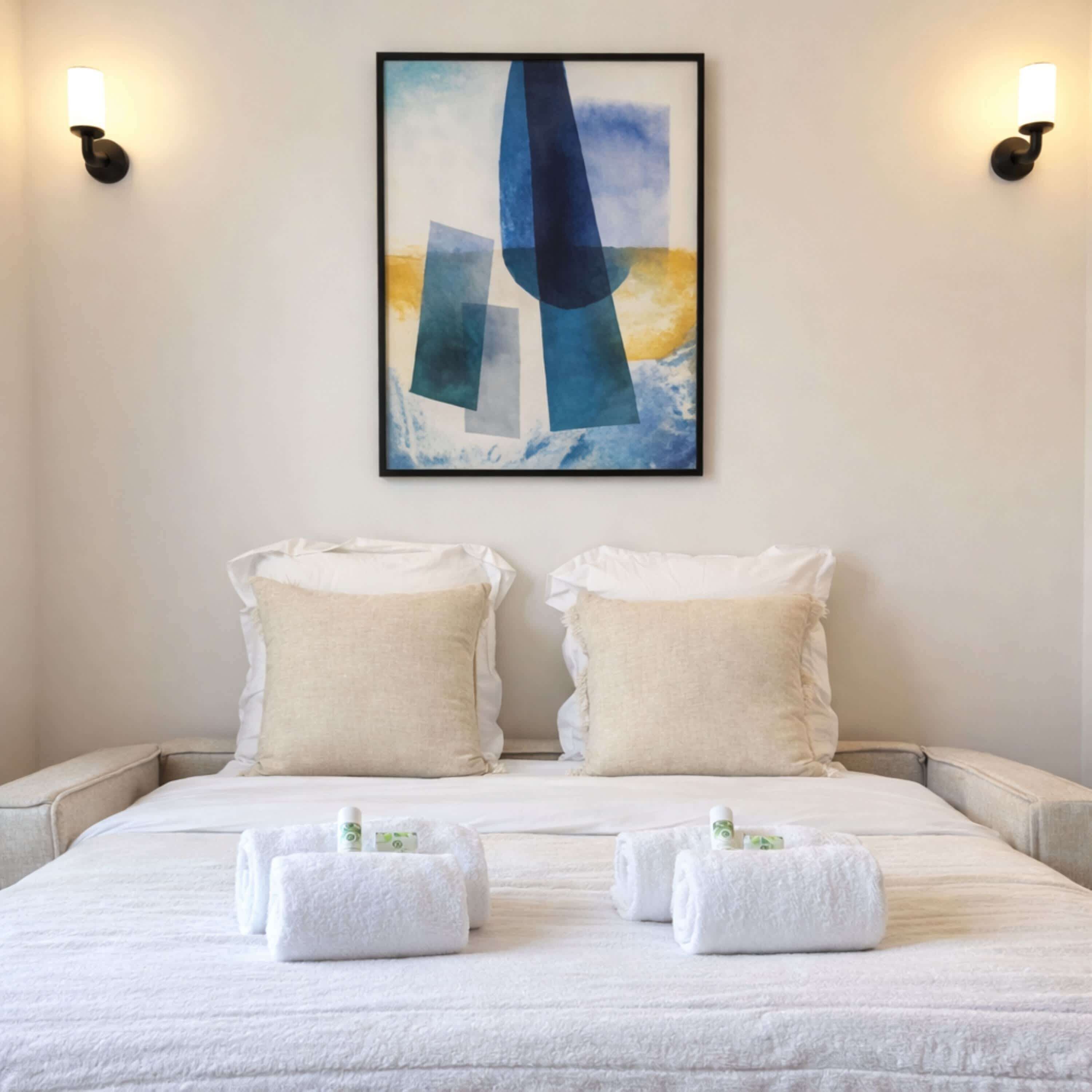 1 chambre, fer et planche à repasser, Wi-Fi, draps fournis