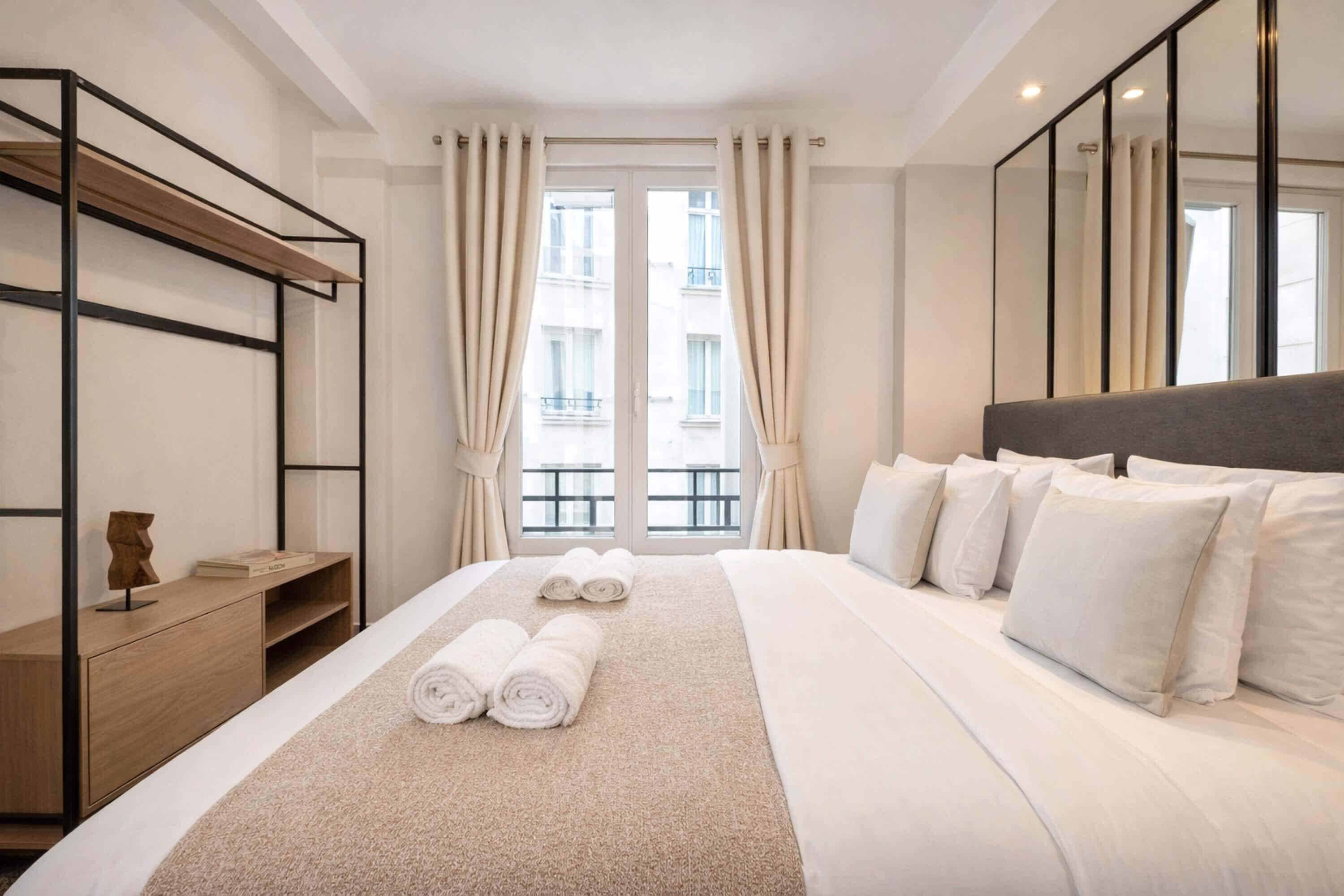 1 bedroom, iron/ironing board, travel crib, WiFi
