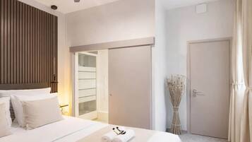 1 habitación, tabla de planchar con plancha, cuna de viaje y wifi