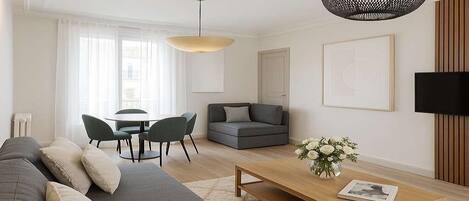 Televisión, oficina