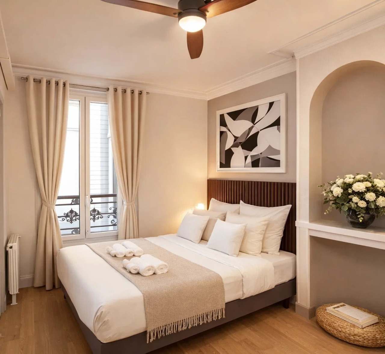 1 Schlafzimmer, Bügeleisen/Bügelbrett, WLAN, Bettwäsche